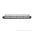 Kabelfeld Keystone Jack Cat6a UTP Patch Panel